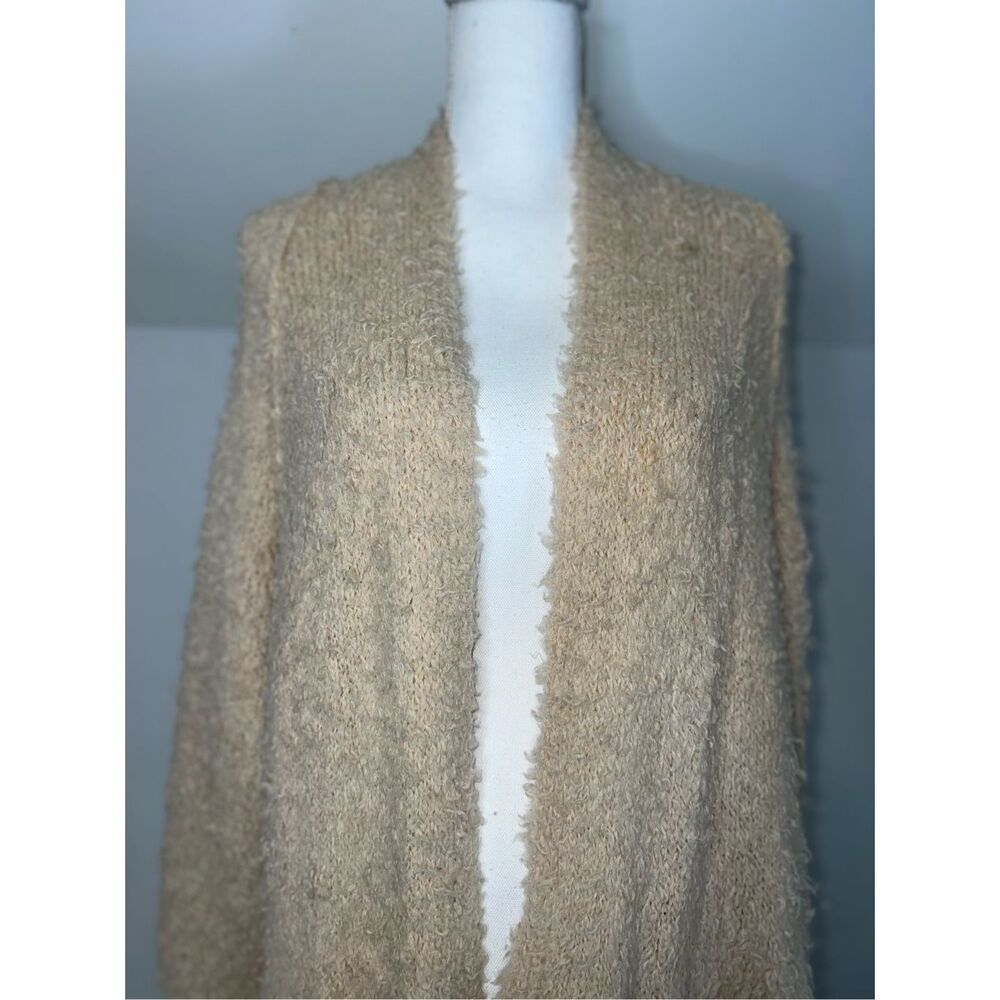 Free People Fuzzy Cardigan Sweater Wool Blend SMALL